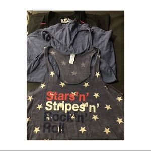 Set of 3 workout tanks- UA and NB